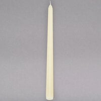 Hyoola Candles 12" Ivory 10 Hour Taper Candle - 12/Pack
