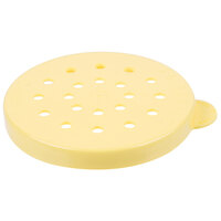 Cambro 96SKRLC405 Yellow Shaker Lid for Cheese