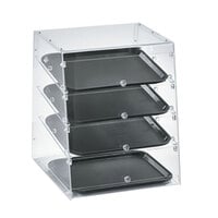 Vollrath KDC1418-4F-06 Acrylic Bakery Display Case with Front Doors - 18 1/2" x 19 5/8" x 22 3/4"