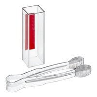 Vollrath TH-1 9" Clear Tongs with Holder