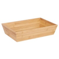 Clipper Mill by GET BAMTRY-02 Rectangular Bamboo Tray - 18" x 12" x 4"