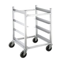 Channel GRR-83 4 Shelf Glass Rack Cart with 8" Spacing