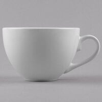 Libbey BW-1157 Basics 15 oz. Bright White Porcelain Low Cup - 12/Case