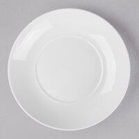 Libbey BW-5208 Basics 8" Bright White Porcelain Coupe Plate - 36/Case