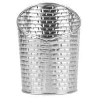 Tablecraft GTSS28 Brickhouse Collection 9.5 oz. Stainless Steel Round Fry Cup