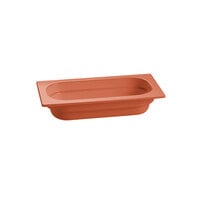Tablecraft CW350CP 12 3/4" x 6 7/8" x 4" Copper 1/3 Size Deep Cast Aluminum Food Pan