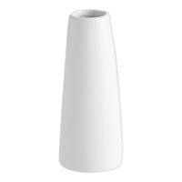 Acopa 4" Bright White Porcelain Bud Vase - 12/Case
