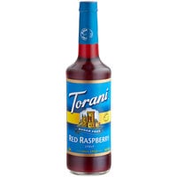 Torani Sugar-Free Red Raspberry Flavoring Syrup 750 mL Glass Bottle