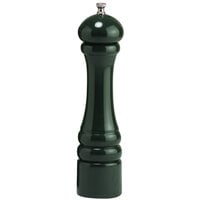 Chef Specialties 10851 Professional Series 10" Customizable Autumn Hues Forest Green Pepper Mill