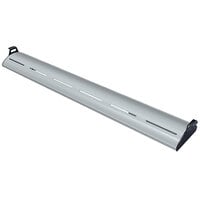 Hatco HL5-72 Glo-Rite 72" Glossy Gray Curved Display Light with Warm Lighting - 18.9W, 120V