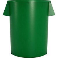Carlisle 84102009 Bronco 20 Gallon Green Round Trash Can