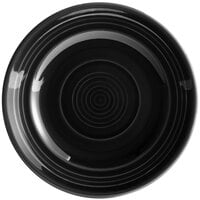 Tuxton CBA-062 Concentrix 6 1/4" Black China Plate - 24/Case