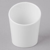 Schonwald 9397901 Grace 1 3/4" x 2 1/2" Continental White Porcelain Sugar Stick Holder - 12/Case