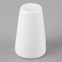 Schonwald 9304020 Character 2 3/8" Continental White Porcelain Pepper Shaker - 24/Case