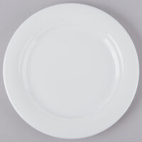 Schonwald 9190020 Avanti Gusto 7 7/8" Continental White Porcelain Plate - 12/Case
