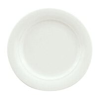 Schonwald 9190016 Avanti Gusto 6 3/8" Continental White Porcelain Plate - 12/Case