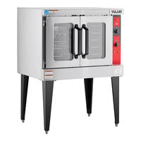 Vulcan VC5GDL Liquid Propane Single Deck Full Size Convection Oven with Legs - 50,000 BTU