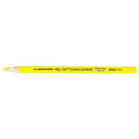 Sharpie 2083 Peel-Off Yellow China Markers - 12/Box