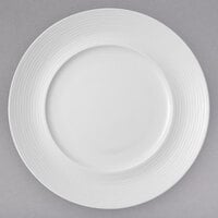 Villeroy & Boch 16-3356-2796 Sedona 11 3/8" White Porcelain Marchesi Plate with 7 1/8" Well - 6/Case