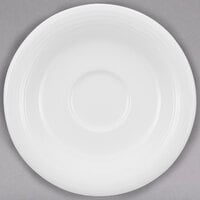 Villeroy & Boch 16-3356-1460 Sedona 5 1/8" White Porcelain Saucer - 6/Case