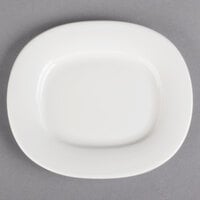 Villeroy & Boch 16-4004-2740 Affinity 6 1/2" x 5 3/4" White Porcelain Oval Platter - 6/Case