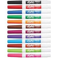 Expo 86603 Assorted 12-Color Low-Odor Fine Point Dry Erase Marker Set