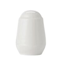 Libbey 999333037 Constellation 2 3/4" Lunar Bright White Porcelain Pepper Shaker - 36/Case