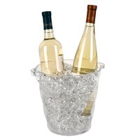Franmara 9040 Monterey Duo 4.25 Qt. Clear Customizable Acrylic Wine Cooler