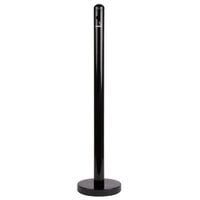 American Metalcraft SPRV2 40" Black Stainless Steel Free Standing Smoker Pole and Base