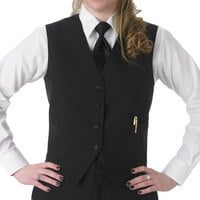 Henry Segal Women's Customizable Black Basic Server Vest - S