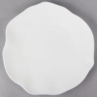 Villeroy & Boch 16-4033-2680 Blossom 12 1/2" White Bone Porcelain Flat Plate - 4/Pack