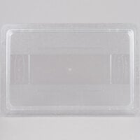 Rubbermaid FG331000CLR Clear Polycarbonate Food Storage Box Lid - 18" x 12"