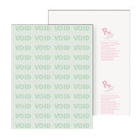 DocuGard 04542 8 1/2" x 11" Green 7 Feature 24# Advanced Medical Security Paper - 500 Sheets/Ream