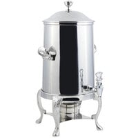 Bon Chef 47101C Renaissance 2 Gallon Stainless Steel Coffee Chafer Urn with Chrome Trim