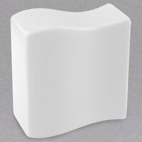 Villeroy & Boch 10-2525-3470 NewWave 2 3/4" x 1 5/8" White Premium Porcelain Salt Shaker - 2/Case