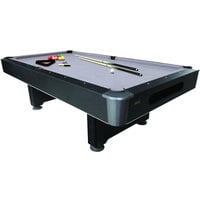 Mizerak P5423W2 Dakota 8' Slatron Billiard / Pool Table with Accessories