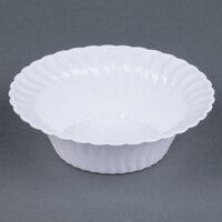 Fineline Flairware 205-WH White 5 oz. Plastic Bowl - 180/Case