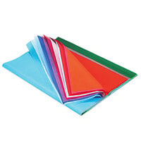 Pacon 58516 Spectra 20" x 30" Assorted Color 10# Tissue Paper   - 100/Pack