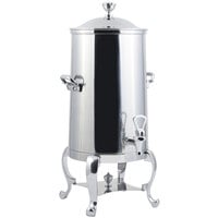 Bon Chef 49005C Roman 3 Gallon Insulated Stainless Steel Coffee Chafer Urn with Chrome Trim