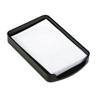 Officemate 22362 4" x 6" 2200 Series Black Plastic Memo Holder