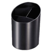 Officemate 26042 4 1/2" x 5 3/4" Black Recycled Big Pencil Cup