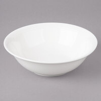 Bon Chef 1300000P Circles 24 oz. White Porcelain Bowl - 36/Case