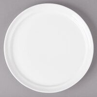 Bon Chef 1500004P Mid Century 8" White Porcelain Plate - 36/Case