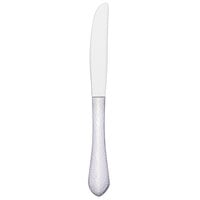 Walco WL6345 Ironstone 8 13/16" 18/10 Stainless Steel Extra Heavy Weight Dinner Knife - 12/Case