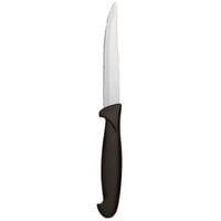 Libbey 201 2705 8 3/8" Stainless Steel Steak Knife with Polypropylene Handle - 12/Pack