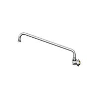 T&S B-0526-5 Wall Mounted Faucet with 12" Swing Spout and 10.24 GPM Full Flow Stream Regulator