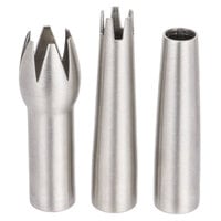 iSi 271701 Stainless Steel 3 Piece Decorator Tips