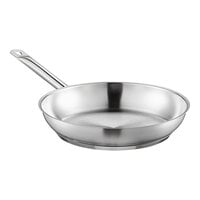 Vigor SS1 Series 11" Stainless Steel Fry Pan with Aluminum-Clad Bottom