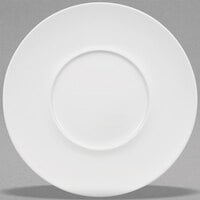 Villeroy & Boch 16-3272-2795 Stella Hotel 11 1/4" White Bone Porcelain Flat Plate with 5 1/2" Well - 6/Pack