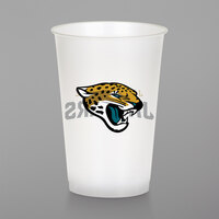 Creative Converting Jacksonville Jaguars 20 oz. Plastic Cup - 96/Case